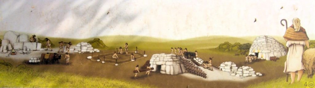 Proceso de construcción de una naveta