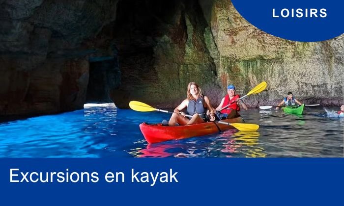 Excursions en kayak