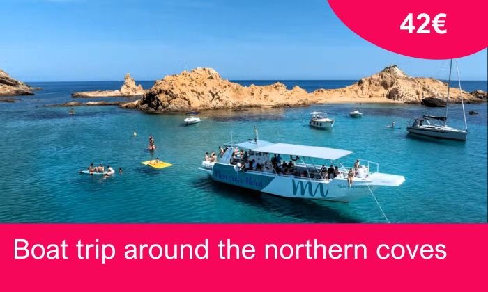 Boat trip around the northern coves